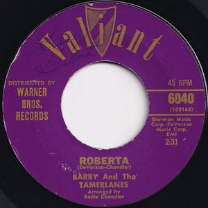 Barry And The Tamerlanes - Roberta / Butterfly (7 inch Record / Used)