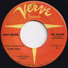 画像をギャラリービューアに読み込む, Ricky Nelson - I&#39;m Walkin&#39; / A Teenager&#39;s Romance (7 inch Record / Used)
