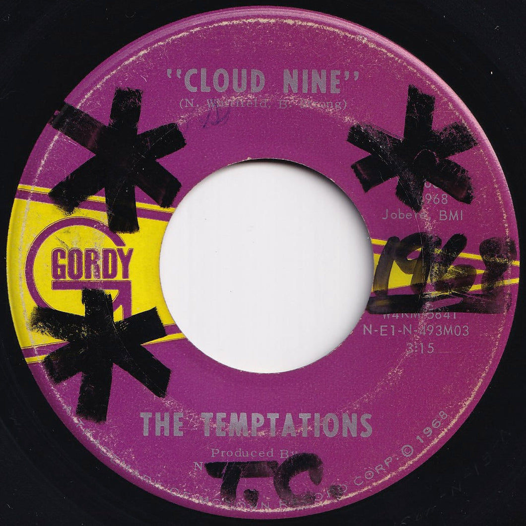 Temptations - Cloud Nine / Why Did She Have To Leave Me (Why Did She Have To Go) (7 inch Record / Used)