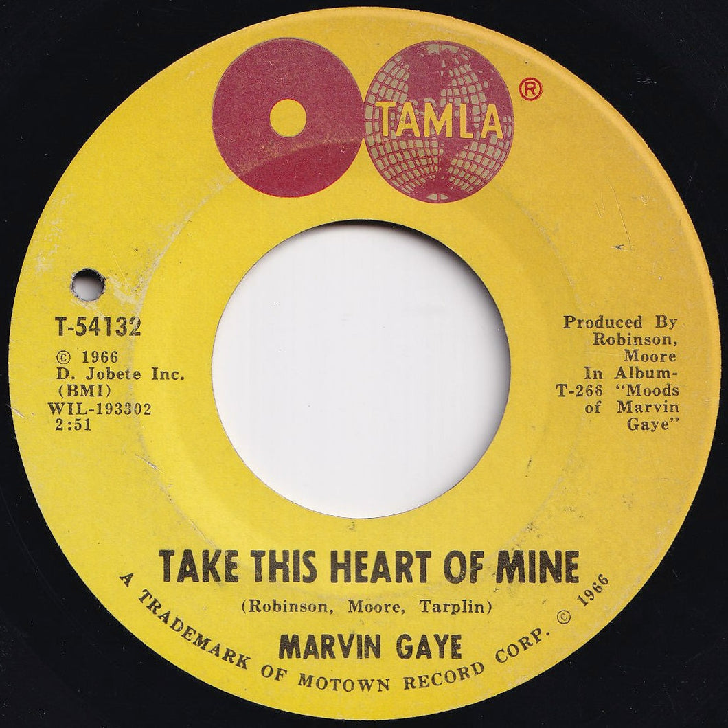 Marvin Gaye - Take This Heart Of Mine / Need Your Lovin (7 inch Record / Used)