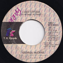 Load image into Gallery viewer, George McCrae - I Can&#39;t Leave You Alone / I Get Lifted (7 inch Record / Used)
