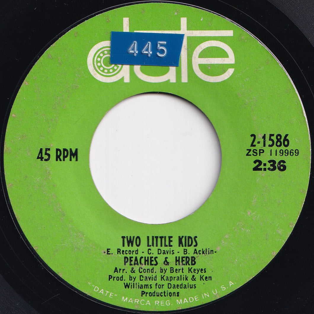 Peaches & Herb - Two Little Kids / We've Got To Love One Another (7 inch Record / Used)