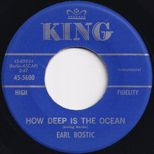 画像をギャラリービューアに読み込む, Earl Bostic - How Deep Is The Ocean / Wrap It (7 inch Record / Used)
