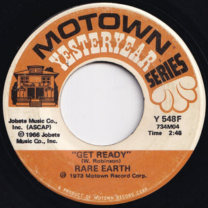 Rare Earth - Get Ready / (I Know) I'm Losing You (7 inch Record / Used)