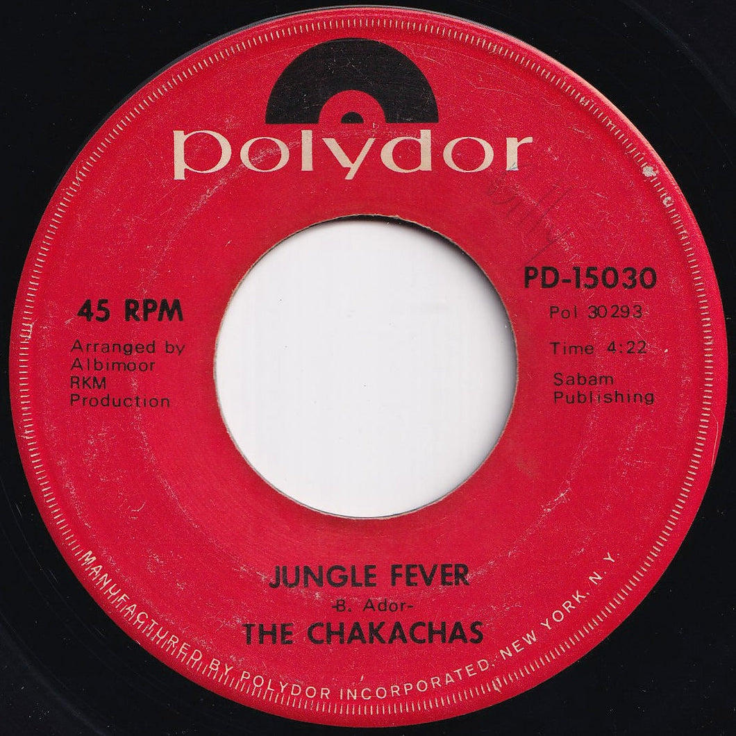 Chakachas - Jungle Fever / Cha Ka Cha (7 inch Record / Used)