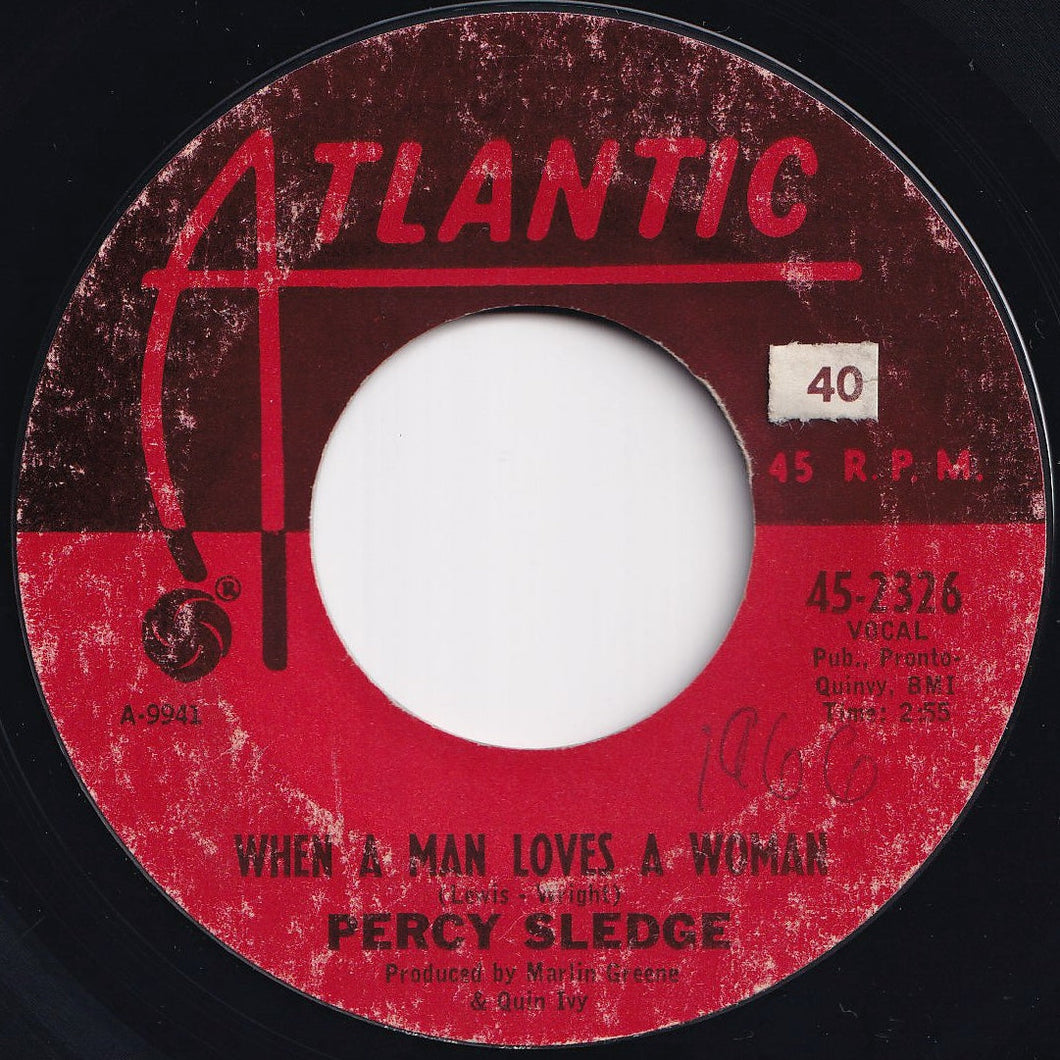 Percy Sledge - When A Man Loves A Woman / Love Me Like You Mean It (7 inch Record / Used)