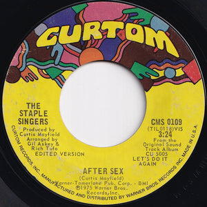 Staple Singers - Let's Do It Again / After Sex (7 inch Record / Used)