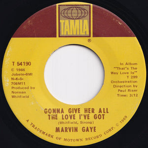 Marvin Gaye - How Can I Forget / Gonna Give Her All The Love I've Got (7 inch Record / Used)