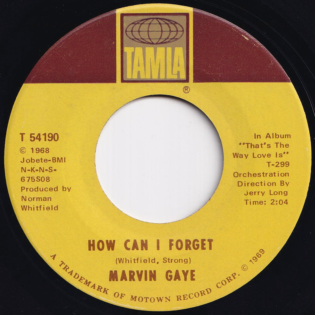 Marvin Gaye - How Can I Forget / Gonna Give Her All The Love I've Got (7 inch Record / Used)