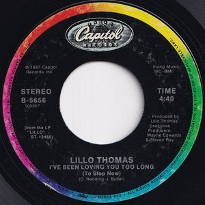 Lillo Thomas - Sexy Girl / I've Been Loving You Too Long (7 inch Record / Used)