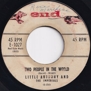 Little Anthony And The Imperials - Tears On My Pillow / Two People In The World (7 inch Record / Used)