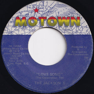 Jackson 5 - Lookin' Through The Windows / Love Song (7 inch Record / Used)