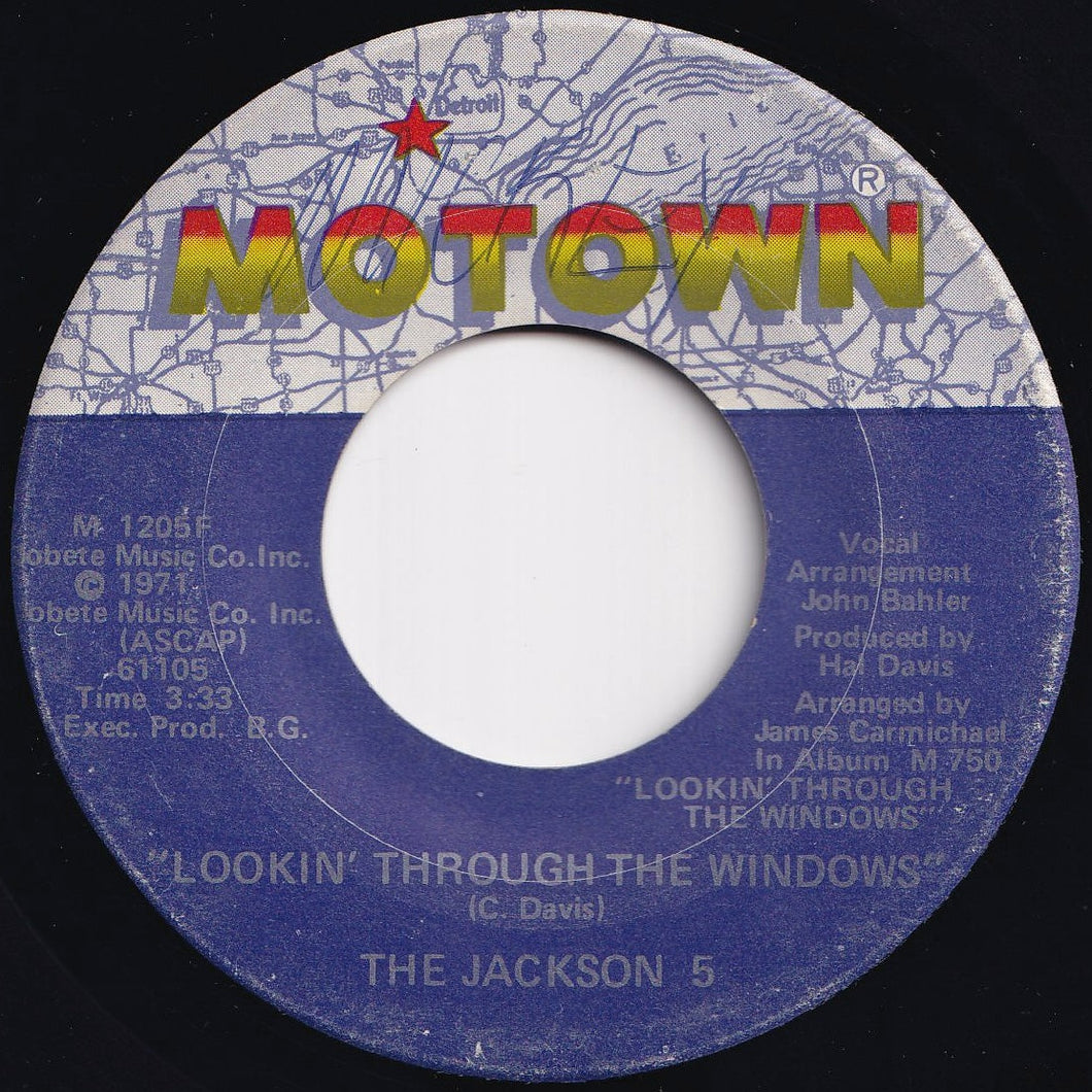 Jackson 5 - Lookin' Through The Windows / Love Song (7 inch Record / Used)