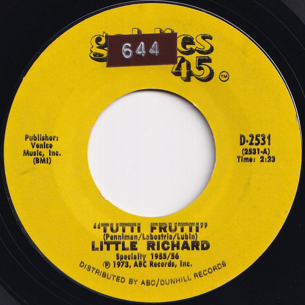 Little Richard - Tutti Frutti / Going Home Tomorrow (7 inch Record / Used)