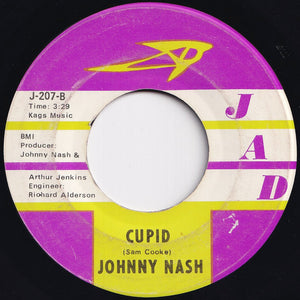 Johnny Nash - Hold Me Tight / Cupid (7 inch Record / Used)