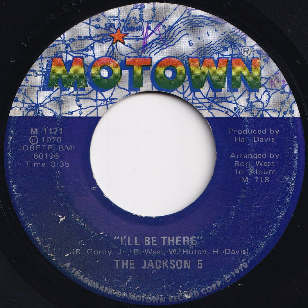 Jackson 5 - I'll Be There / One More Chance (7 inch Record / Used)