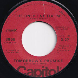 Tomorrow's Promise - That's The Way It Will Stay / The Only One For Me (7 inch Record / Used)