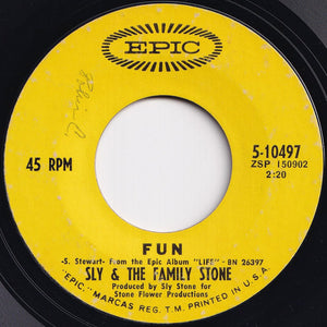 Sly & The Family Stone - Hot Fun In The Summertime / Fun (7 inch Record / Used)