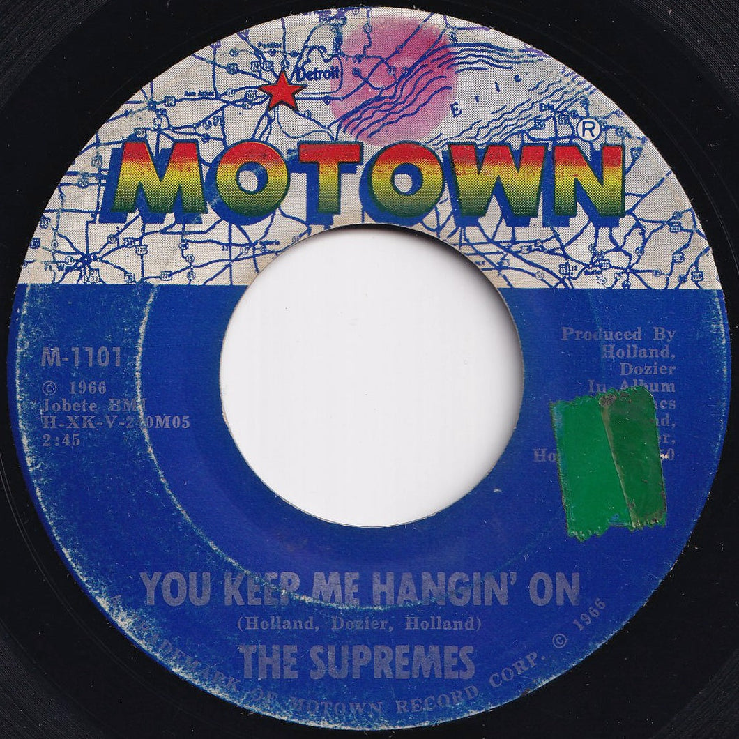 Supremes - You Keep Me Hangin' On / Remove This Doubt (7 inch Record / Used)