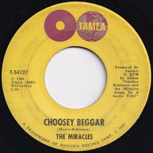 Miracles - Going To A Go-Go / Choosey Beggar (7 inch Record / Used)