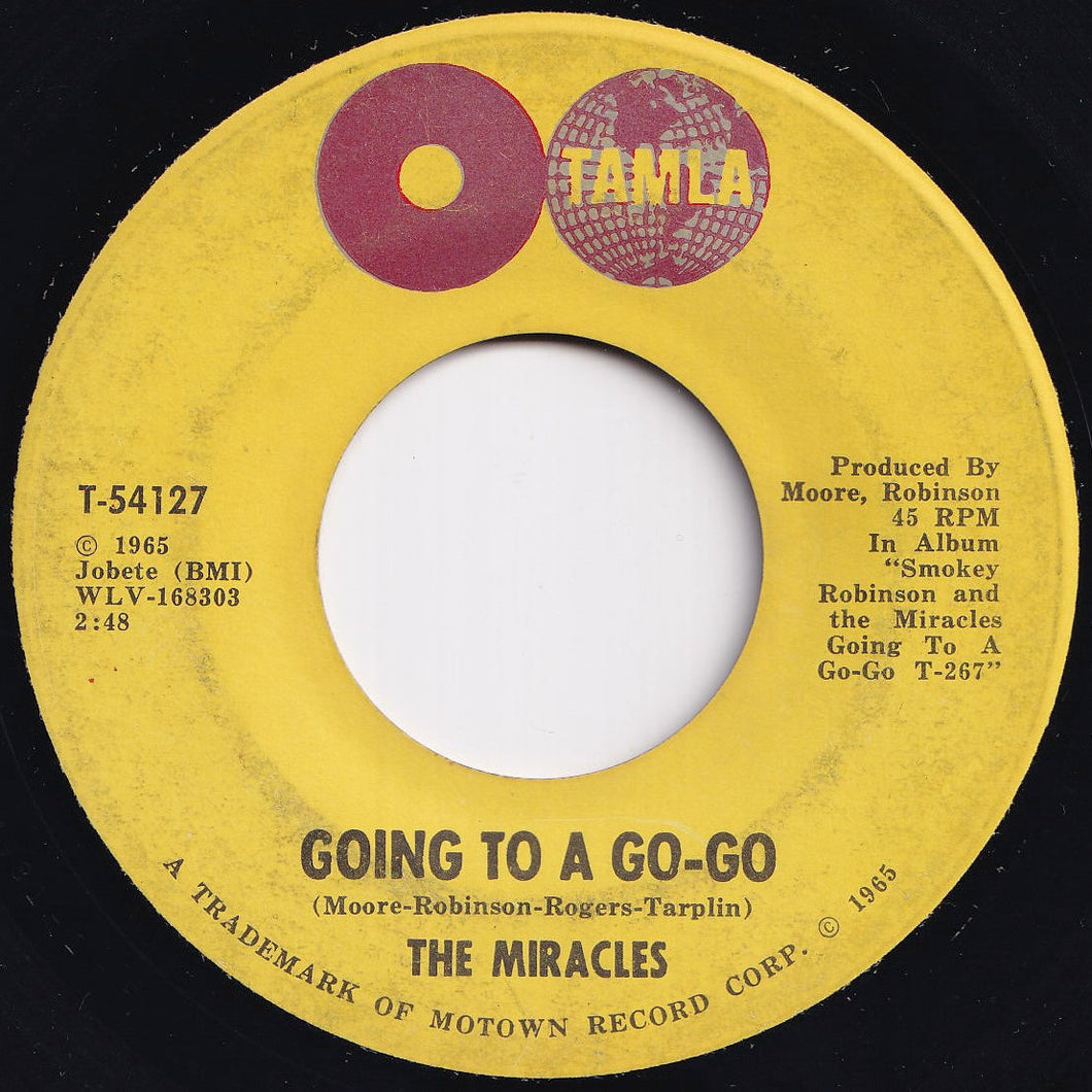 Miracles - Going To A Go-Go / Choosey Beggar (7 inch Record / Used)