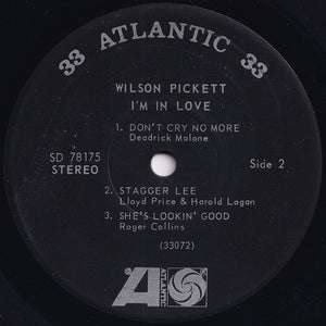 Wilson Pickett - Jealous Love; I'm In Love; Hello Sunshine / Don't Cry No More; Stagger Lee; She's Lookin' Good (7 inch Record / Used)