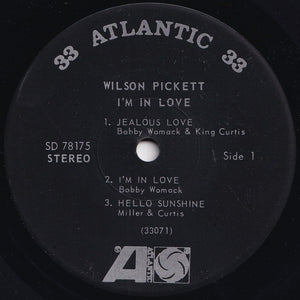 Wilson Pickett - Jealous Love; I'm In Love; Hello Sunshine / Don't Cry No More; Stagger Lee; She's Lookin' Good (7 inch Record / Used)