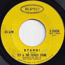 画像をギャラリービューアに読み込む, Sly &amp; The Family Stone - Stand! / I Want To Take You Higher (7 inch Record / Used)
