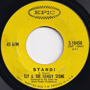 Sly & The Family Stone - Stand! / I Want To Take You Higher (7 inch Record / Used)