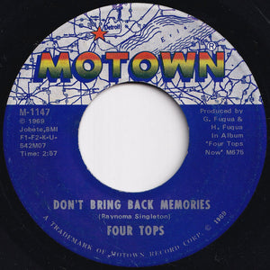 Four Tops - What Is A Man / Don't Bring Back Memories (7 inch Record / Used)