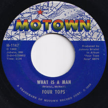 画像をギャラリービューアに読み込む, Four Tops - What Is A Man / Don&#39;t Bring Back Memories (7 inch Record / Used)
