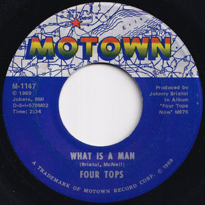 Four Tops - What Is A Man / Don't Bring Back Memories (7 inch Record / Used)