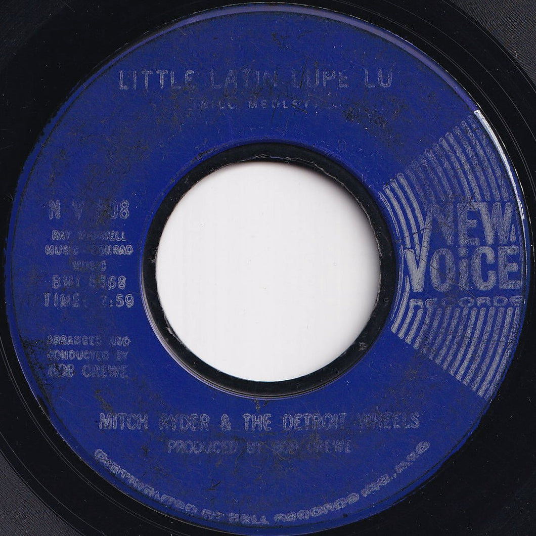 Mitch Ryder & The Detroit Wheels - Little Latin Lupe Lu / I Hope New (7 inch Record / Used)