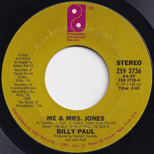 画像をギャラリービューアに読み込む, Billy Paul - You&#39;re My Sweetness / Me &amp; Mrs. Jones (7 inch Record / Used)
