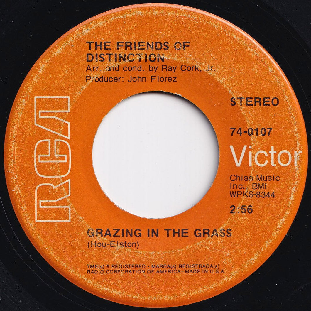 Friends Of Distinction - Grazing In The Grass / I Really Hope You Do (7 inch Record / Used)