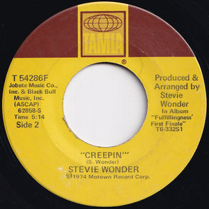 Stevie Wonder - Another Star / Creepin' (7 inch Record / Used)