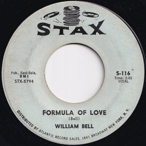 William Bell - You Don't Miss Your Water / Formula Of Love (7 inch Record / Used)