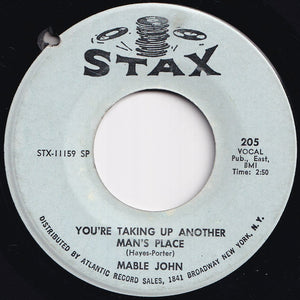 Mable John - You're Taking Up Another Man's Place / If You Give Up What You Got (You'll See What You Lost) (7 inch Record / Used)