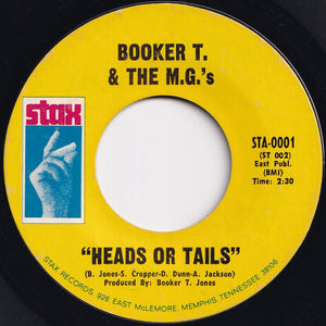 Booker T & The MG's - Soul-Limbo / Heads Or Tails (7 inch Record / Used)