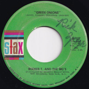 Booker T & The MG's - Green Onions / Behave Yourself (7 inch Record / Used)