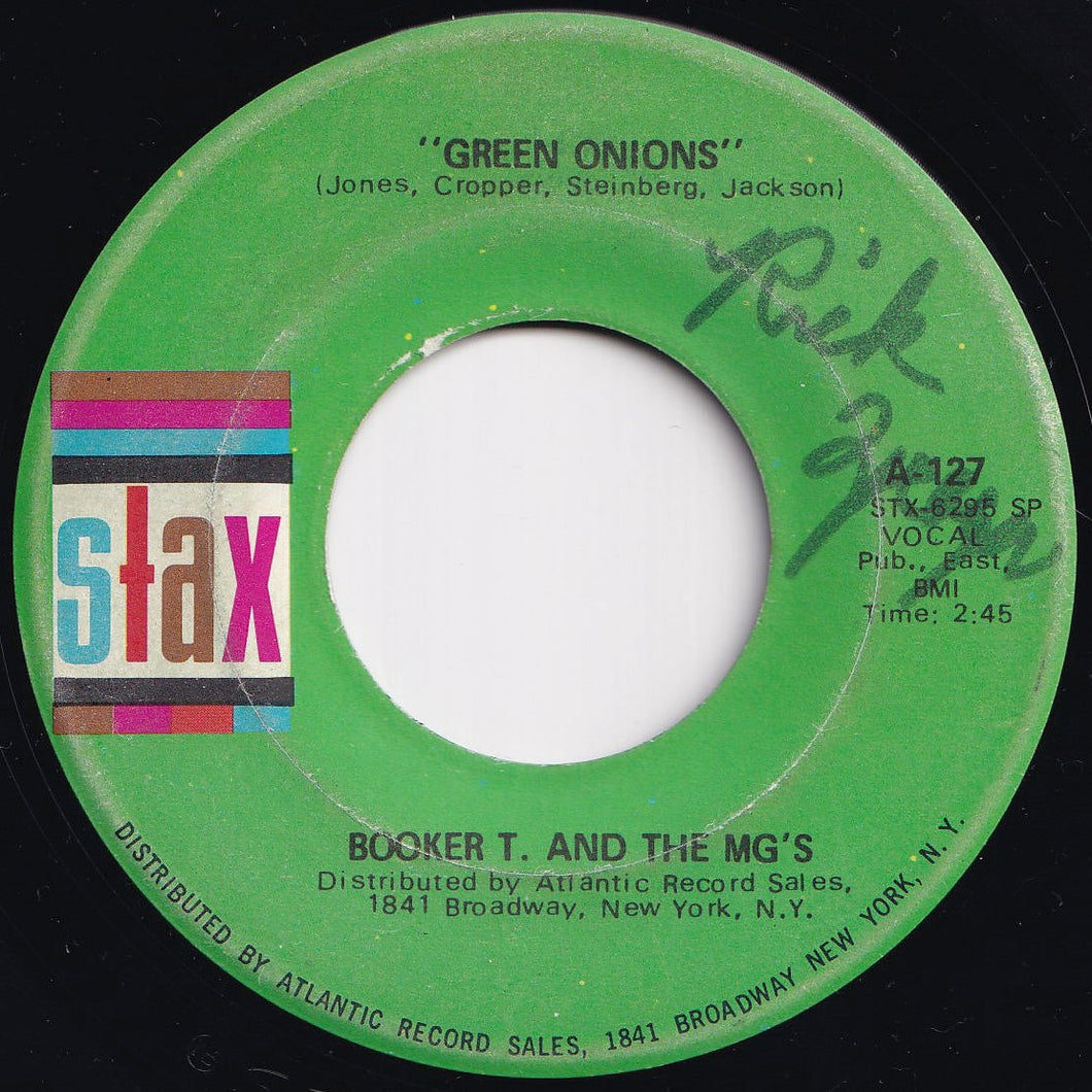 Booker T & The MG's - Green Onions / Behave Yourself (7 inch Record / Used)