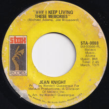 画像をギャラリービューアに読み込む, Jean Knight - Mr. Big Stuff / Why I Keep Living These Memories (7 inch Record / Used)
