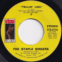 画像をギャラリービューアに読み込む, Staple Singers - Touch A Hand, Make A Friend / Tellin&#39; Lies (7 inch Record / Used)
