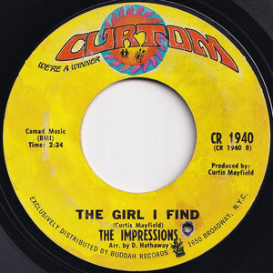 Impressions - Seven Years / The Girl I Find (7 inch Record / Used)