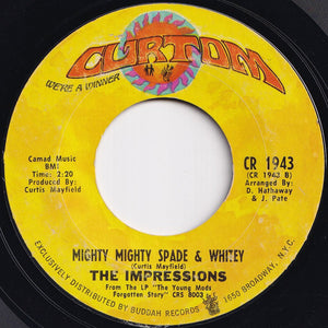 Impressions - Choice Of Colors / Mighty Mighty Spade & Whitey (7 inch Record / Used)