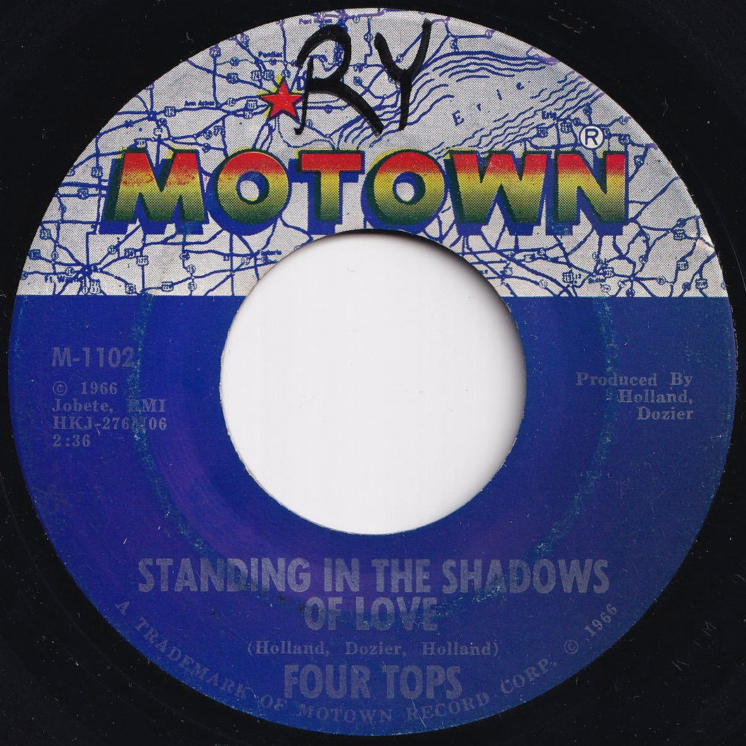 Four Tops - Standing In The Shadows Of Love / Since You've Been Gone (7 inch Record / Used)