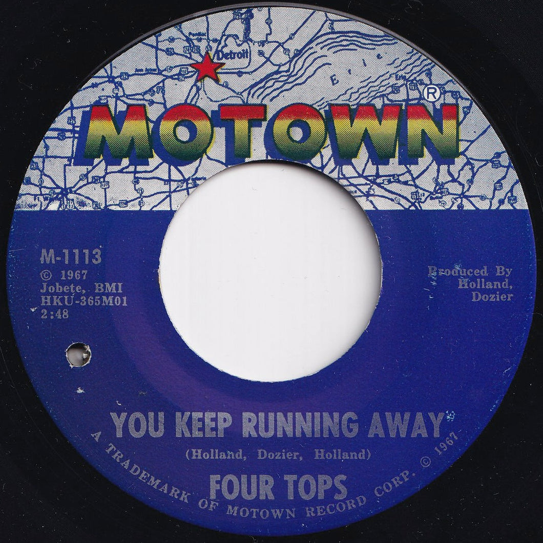 Four Tops - You Keep Running Away / If You Don't Want My Love (7 inch Record / Used)