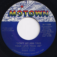 画像をギャラリービューアに読み込む, Four Tops - Don&#39;t Let Him Take Your Love From Me / The Key (7 inch Record / Used)
