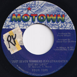 Four Tops - Just Seven Numbers (Can Straighten Out My Life) / I Wish I Were Your Mirror (7 inch Record / Used)