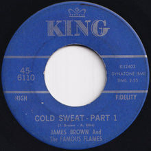 Load image into Gallery viewer, James Brown &amp; The Famous Flames - Cold Sweat (Part 1) / (Part 2) (7 inch Record / Used)
